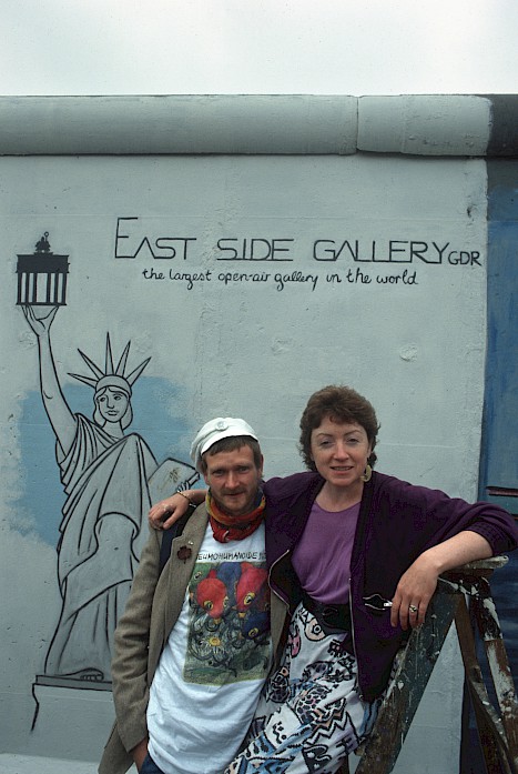 Jens-Helge Dahmen mit Christine MacLean, 1990